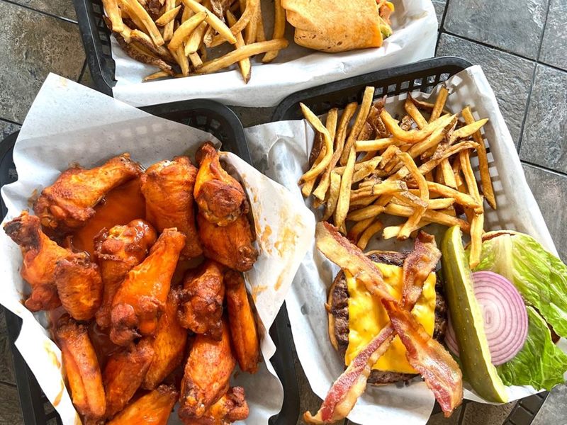 Pig Dog Pub food